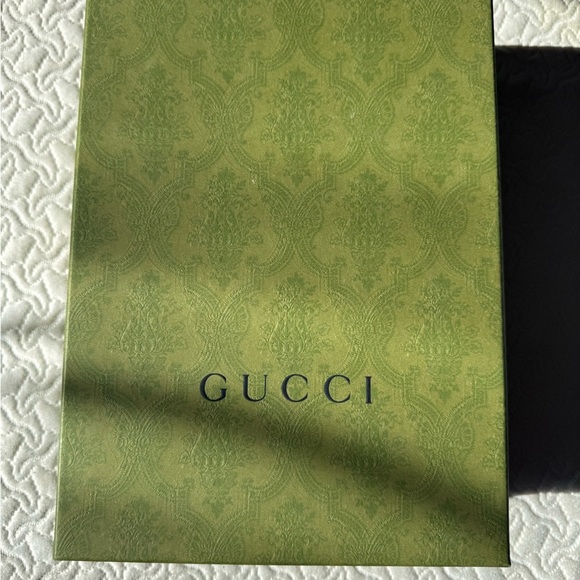 Gucci | Marmont Black Leather Sandals - 39 - Picture 8 of 8